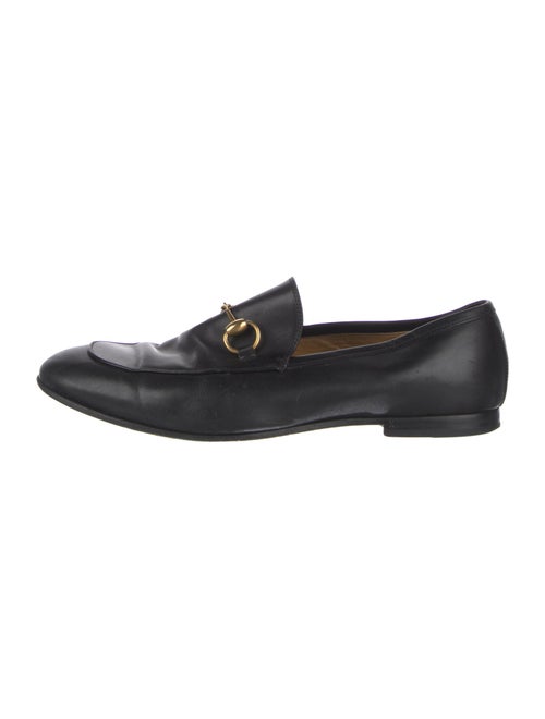 Gucci Horsebit Accent Leather Loafers