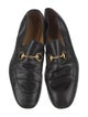 Gucci Horsebit Accent Leather Loafers