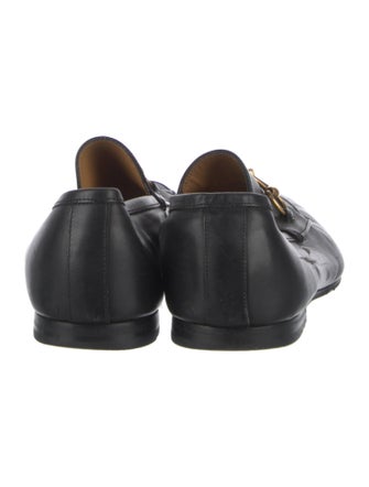 Gucci Horsebit Accent Leather Loafers