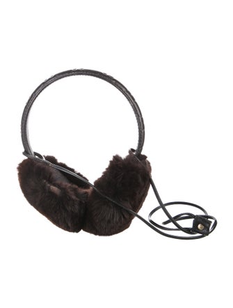 Gucci Guccissima Fur Earmuffs