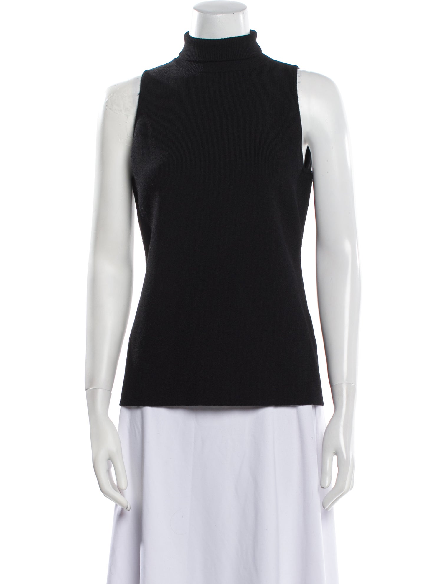 Gucci Mock Neck Sleeveless Top