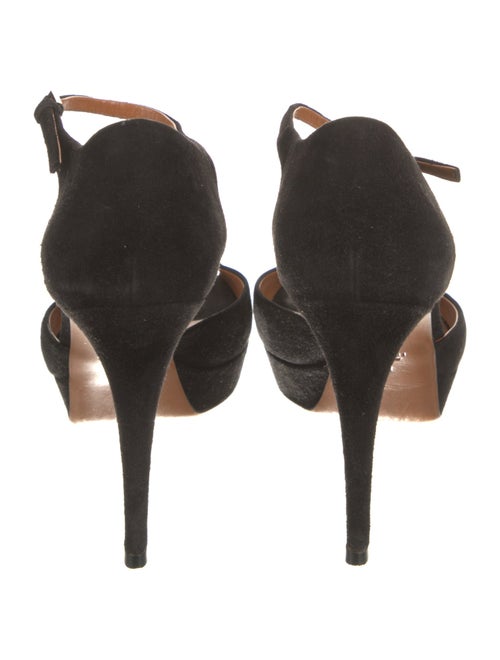 Gucci Suede D'Orsay Pumps