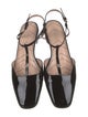 Gucci Patent Leather Slingback Flats
