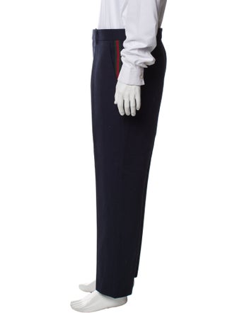 Gucci Web Accent Dress Pants