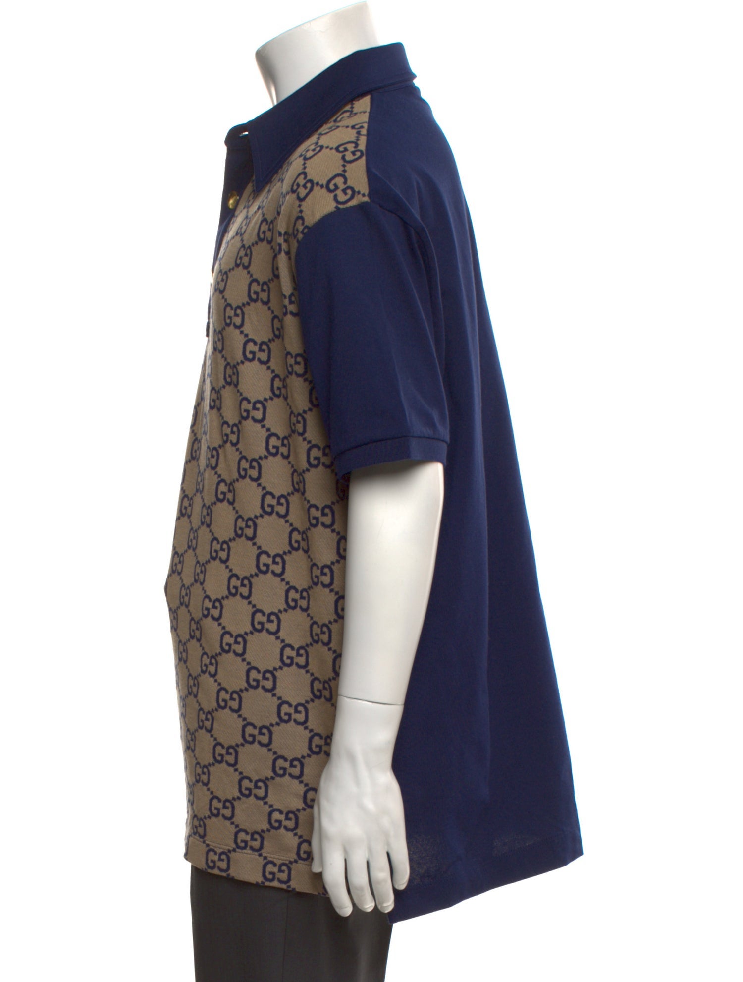 Gucci 2022 GG Logo Polo Shirt w/ Tags