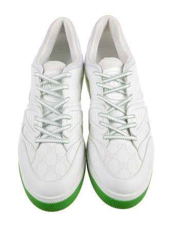 Gucci Leather Printed Sneakers