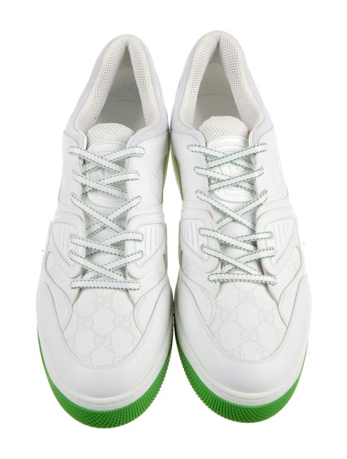 Gucci Leather Printed Sneakers