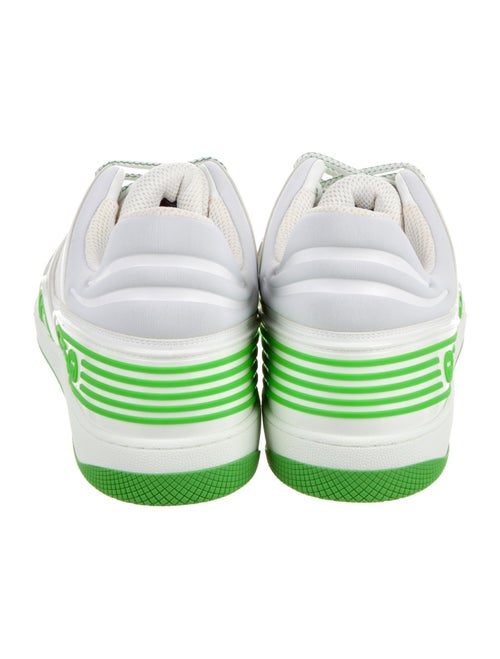 Gucci Leather Printed Sneakers