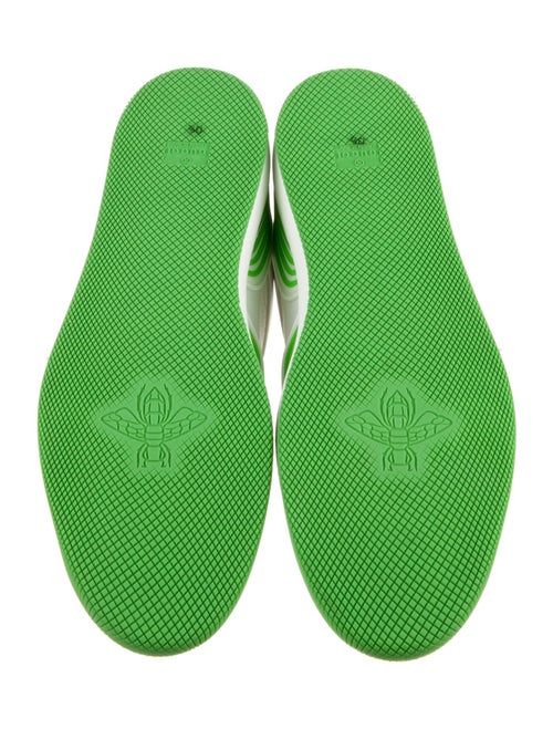 Gucci Leather Printed Sneakers