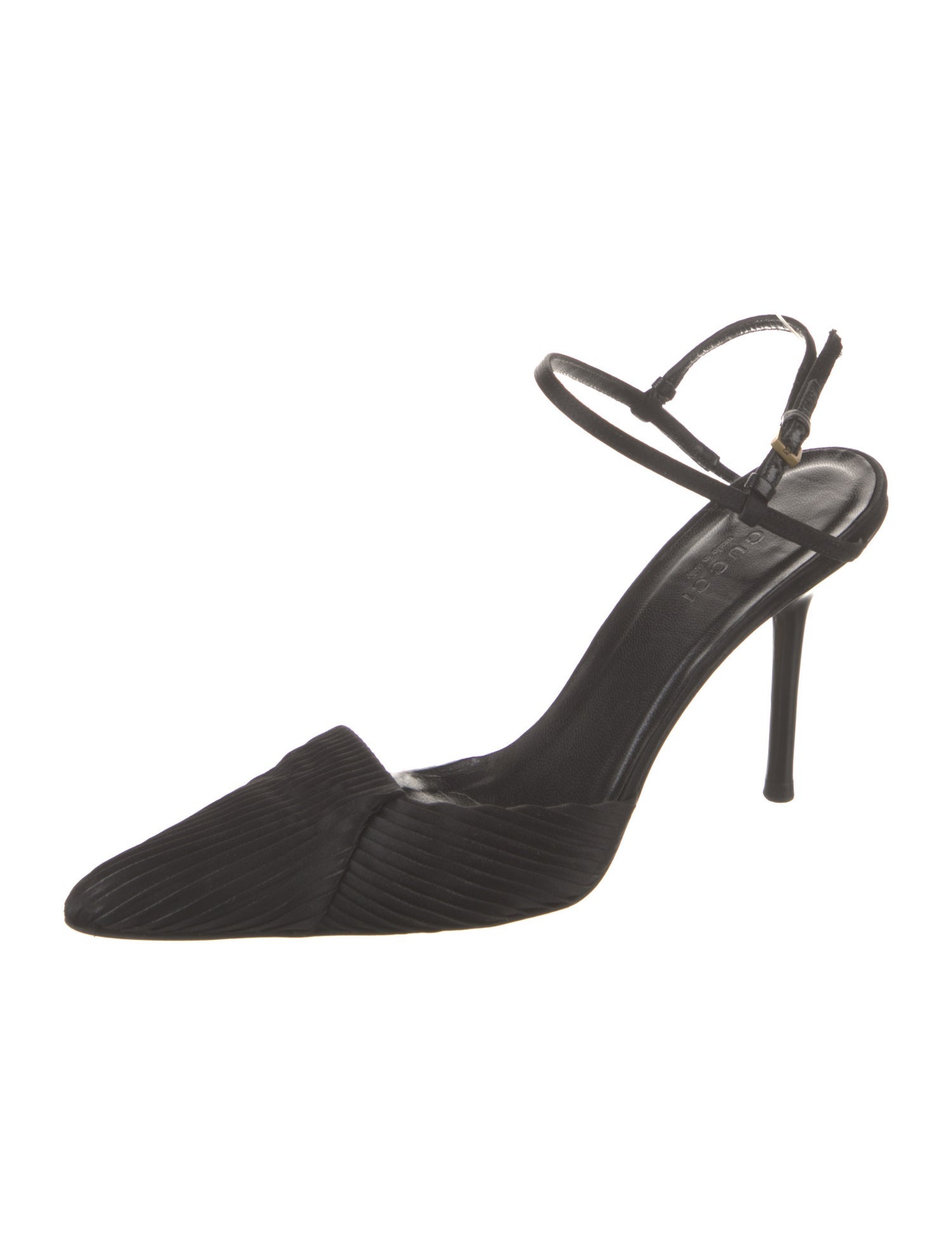 Gucci Bamboo Accent Slingback Pumps