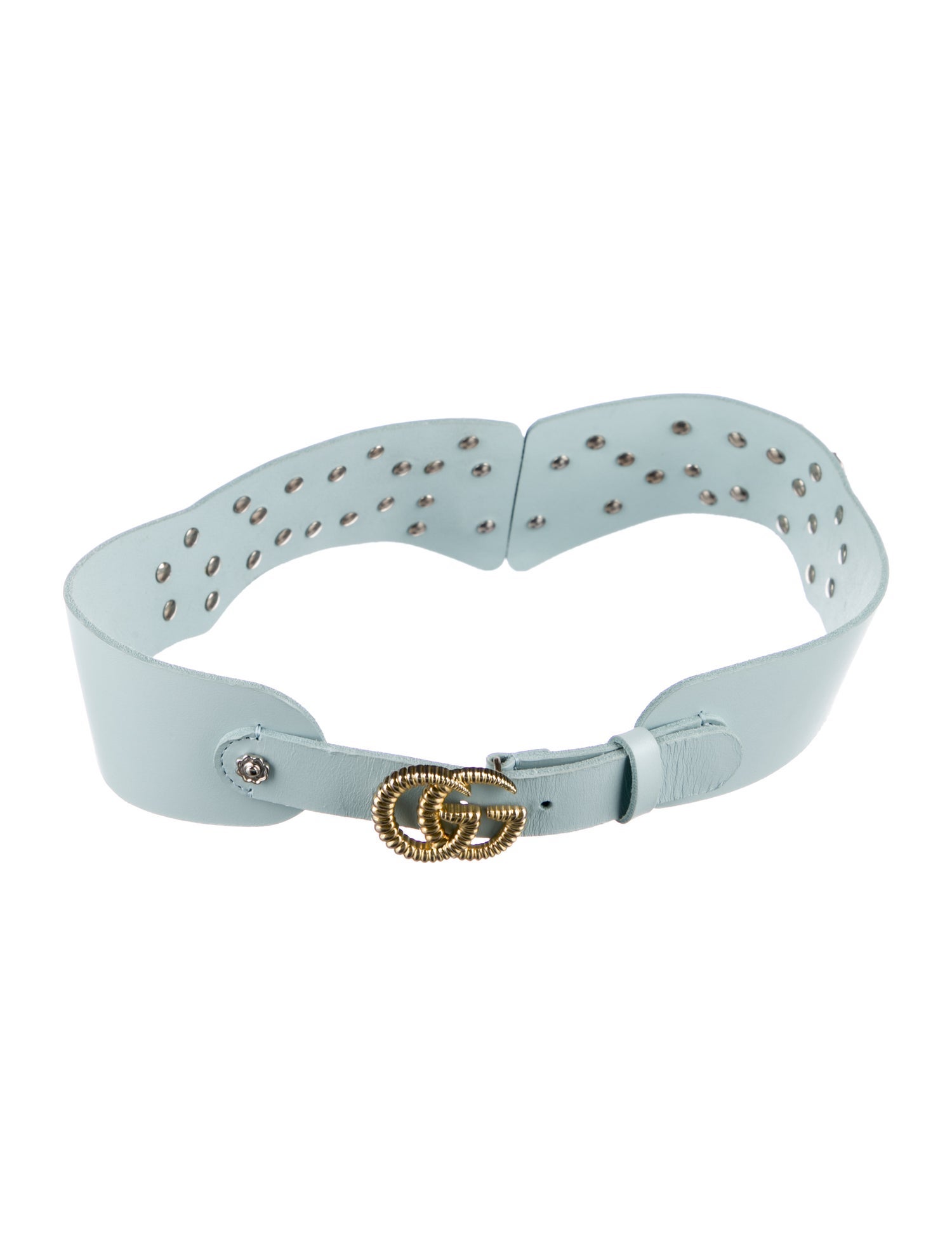 Gucci Wide Leather Waist Belt