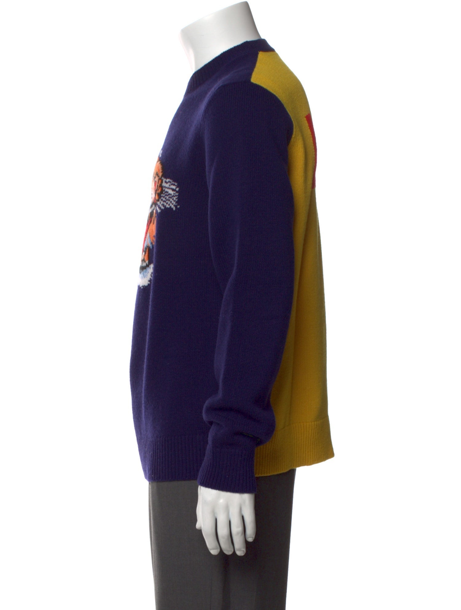 Gucci Bengal Print Wool Pullover