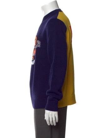 Gucci Bengal Print Wool Pullover