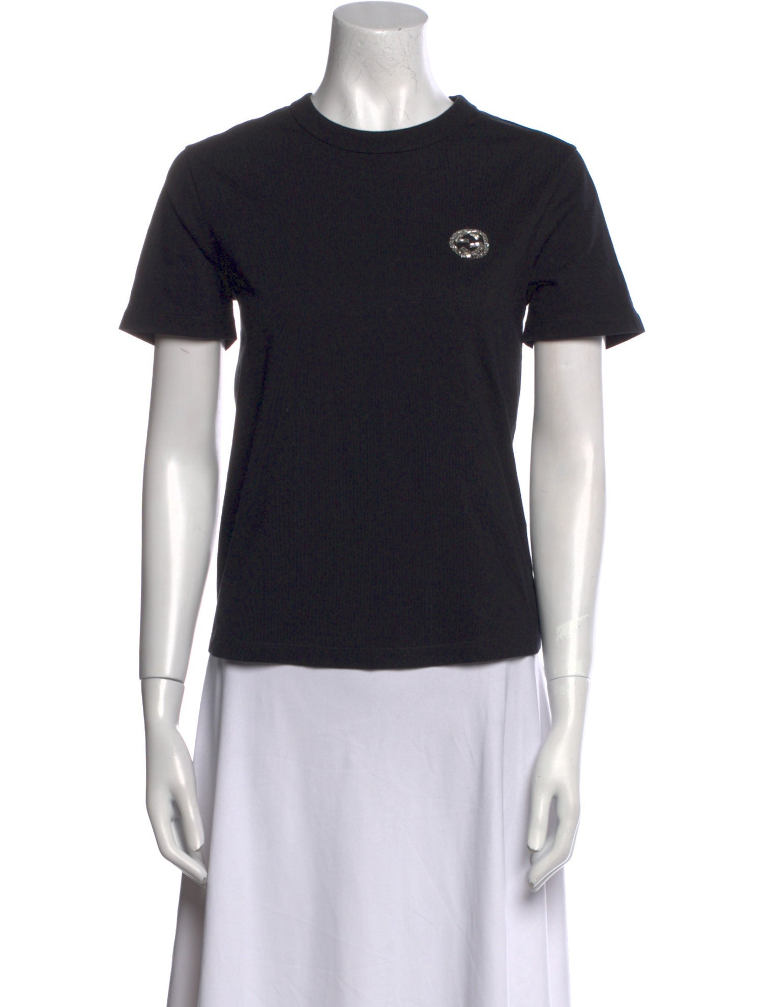 Gucci Graphic Print Crew Neck T-Shirt