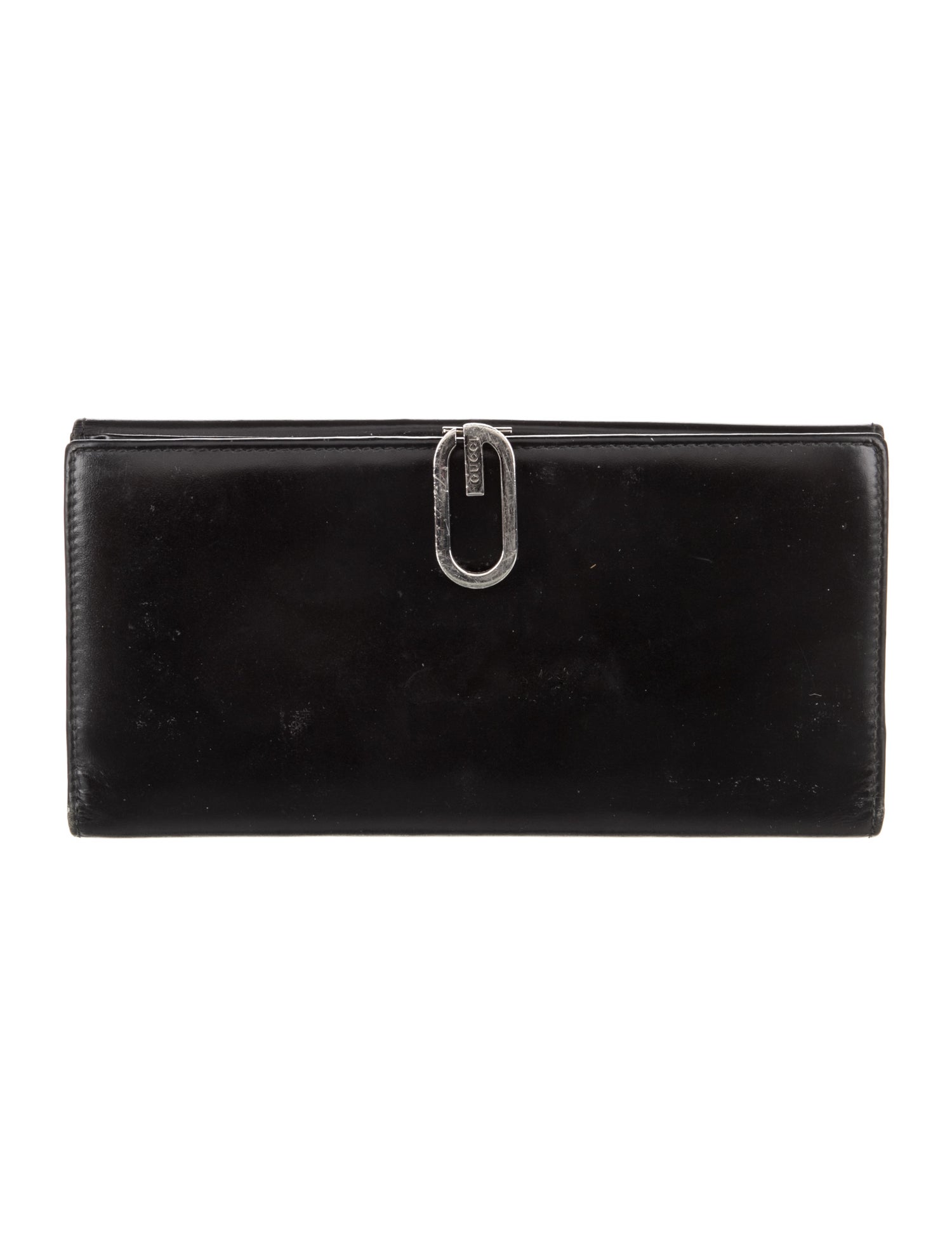 Gucci Vintage Leather Continental Wallet