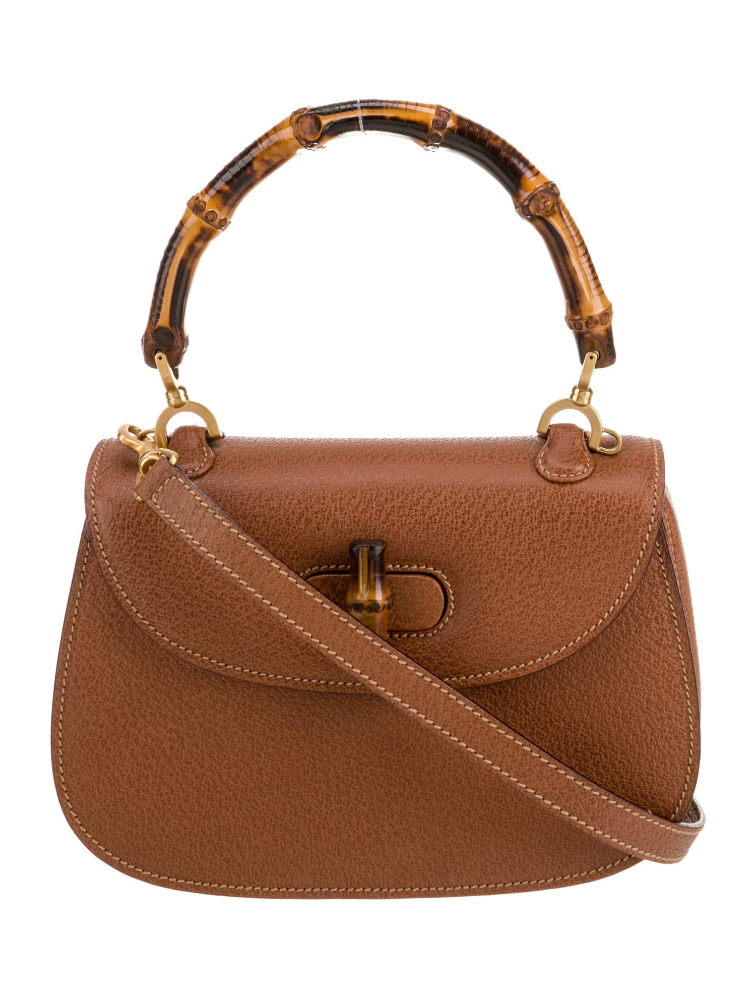 Gucci Bamboo Bamboo 2way Handbag