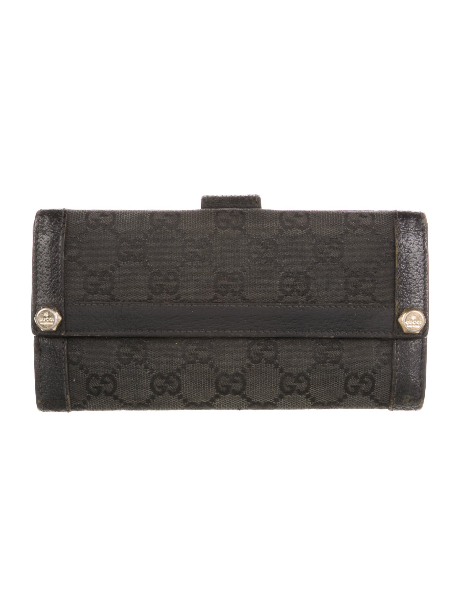 Gucci GG Canvas Canvas Continental Wallet