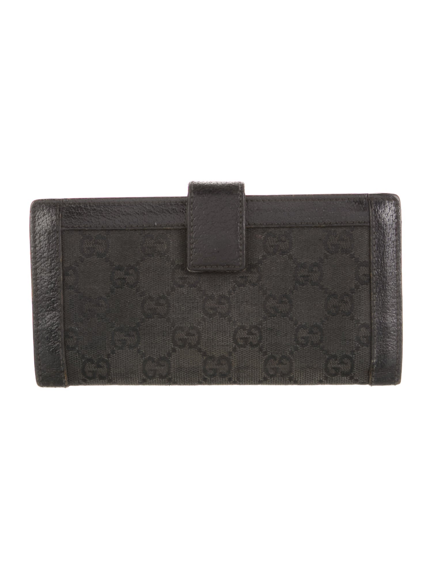 Gucci GG Canvas Canvas Continental Wallet