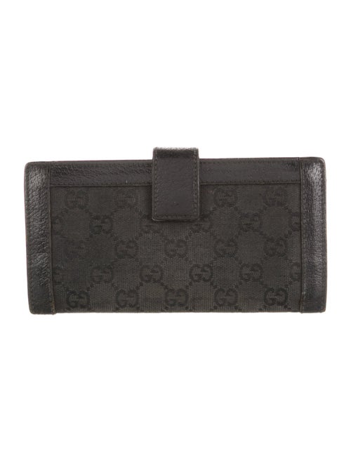 Gucci GG Canvas Canvas Continental Wallet
