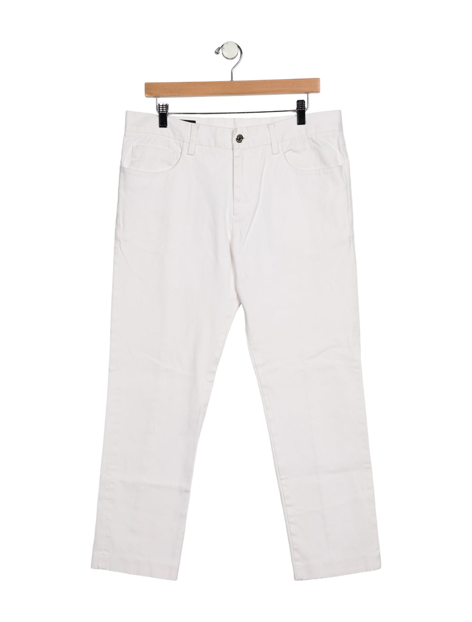 Gucci Mid-Rise Straight Leg Jeans