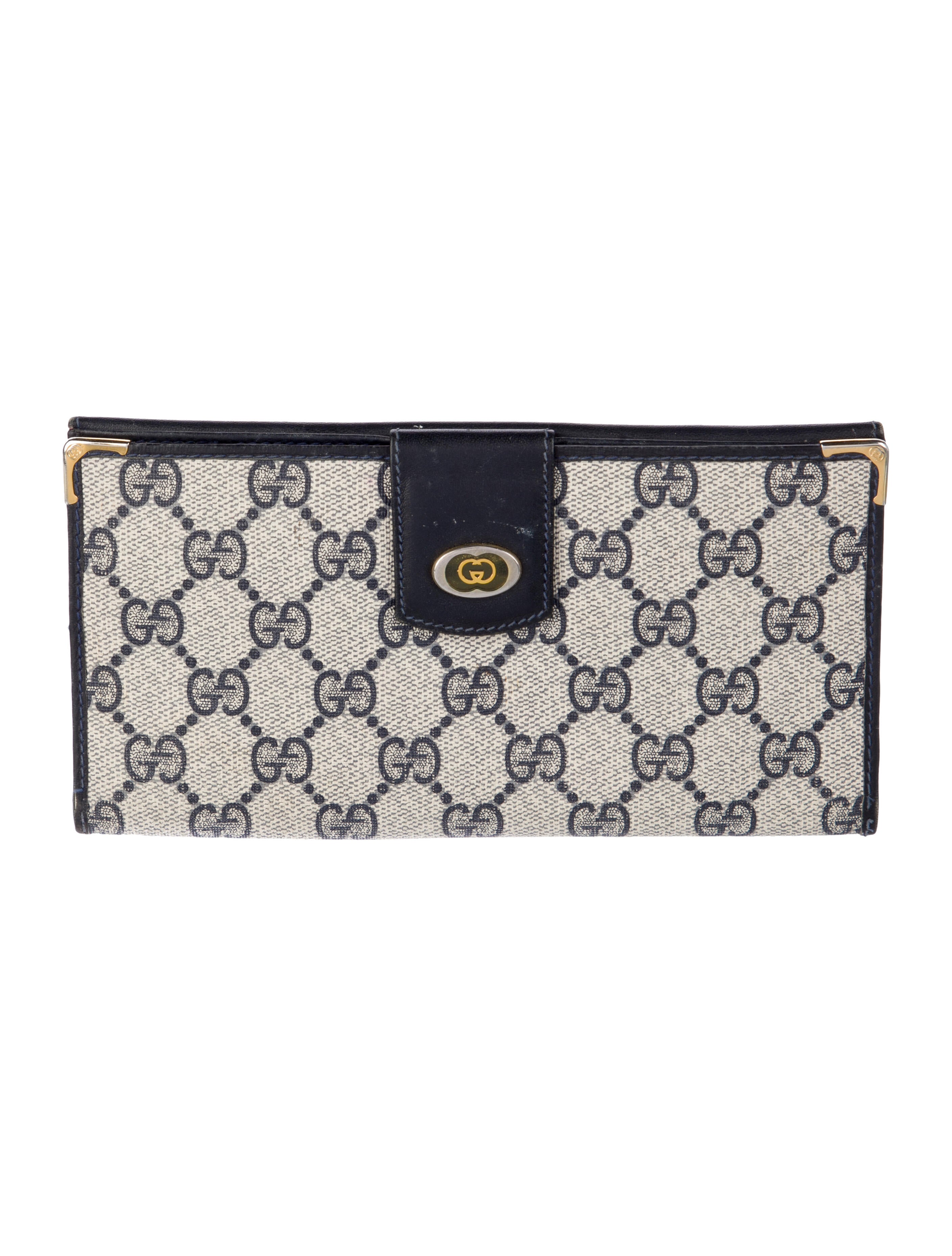 Gucci Vintage GG Supreme French Purse