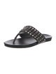 Gucci Leather Studded Accents Slides