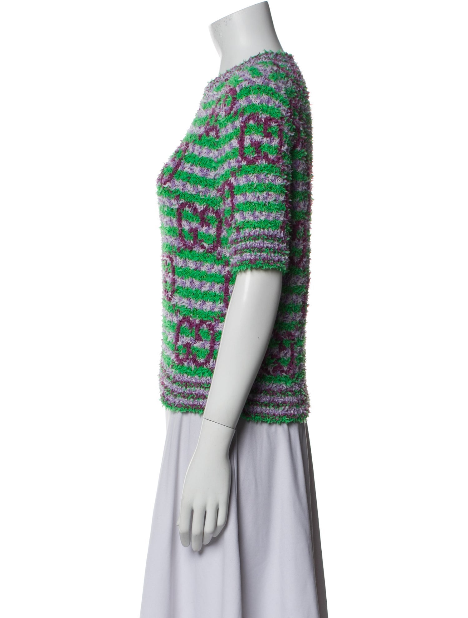 Gucci Printed Crew Neck T-Shirt