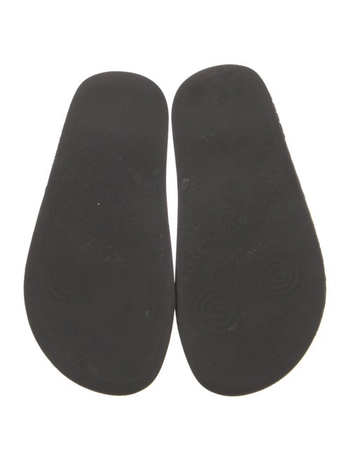 Gucci Printed Embroidered Accent Slides