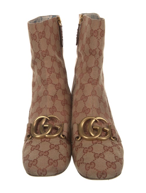 Gucci GG Canvas Canvas Boots