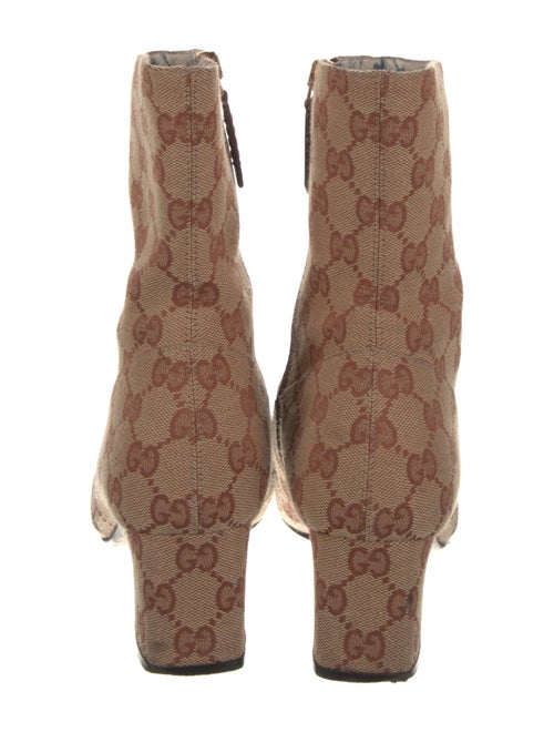 Gucci GG Canvas Canvas Boots