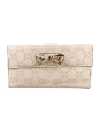 Gucci GG Signature Leather Continental Wallet