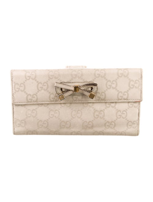 Gucci GG Signature Leather Continental Wallet