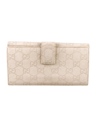 Gucci GG Signature Leather Continental Wallet