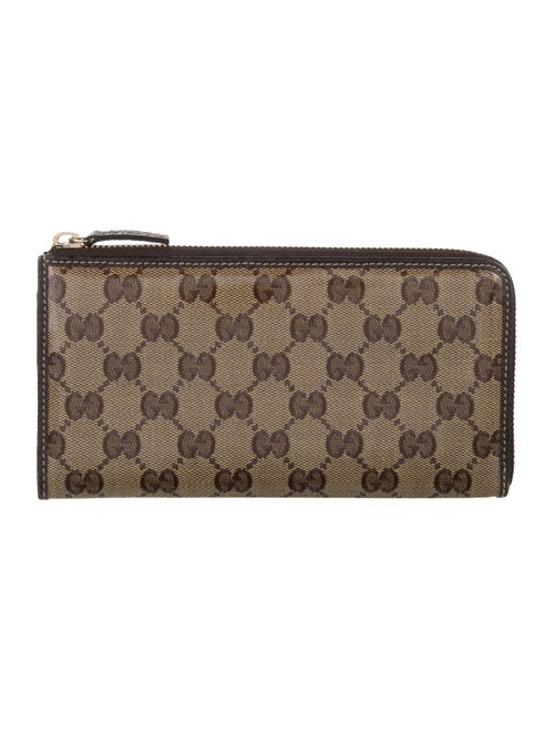 Gucci GG Crystal PVC Continental Wallet