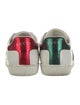 Gucci Web Accent Leather Sneakers