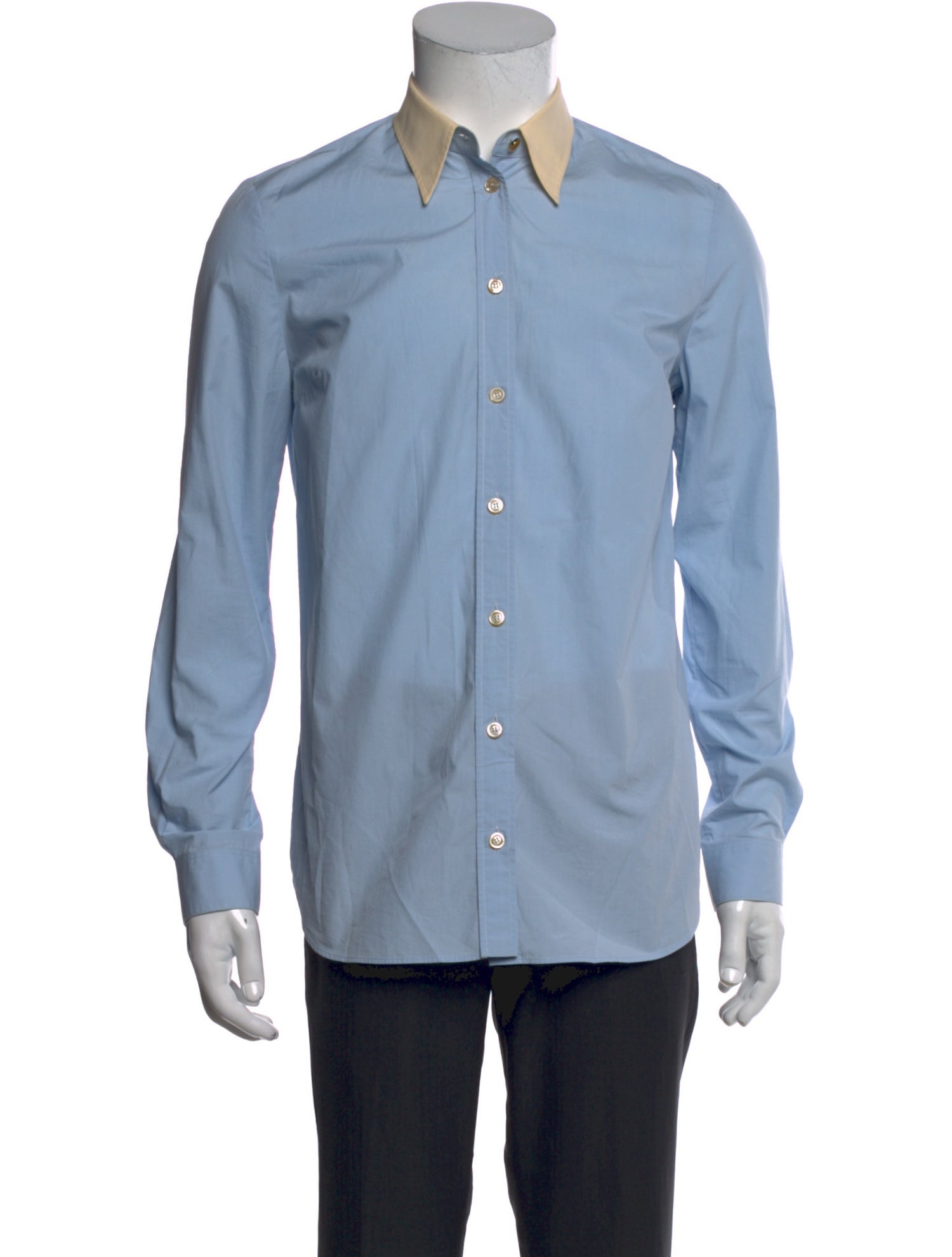 Gucci GG Logo Long Sleeve Dress Shirt