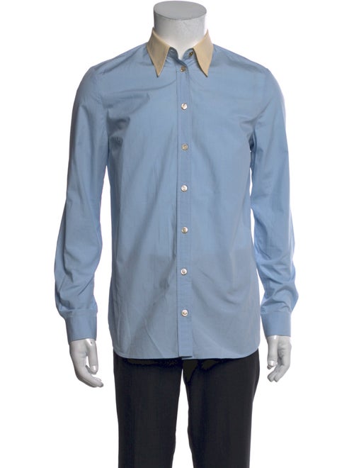 Gucci GG Logo Long Sleeve Dress Shirt