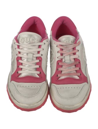 Gucci Interlocking G Logo Leather Sneakers