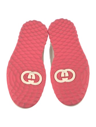 Gucci Interlocking G Logo Leather Sneakers