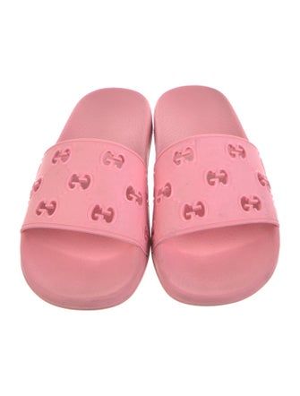 Gucci GG Logo Rubber Slides