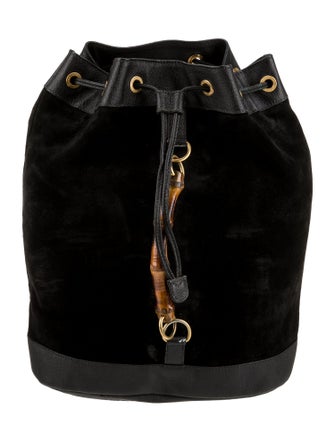 Gucci Bamboo Black Bamboo Nubuck