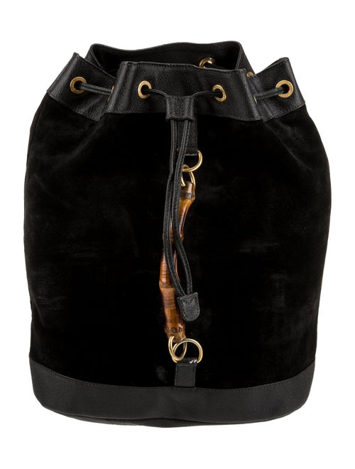Gucci Bamboo Black Bamboo Nubuck
