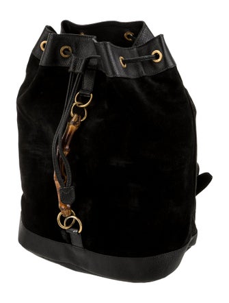 Gucci Bamboo Black Bamboo Nubuck