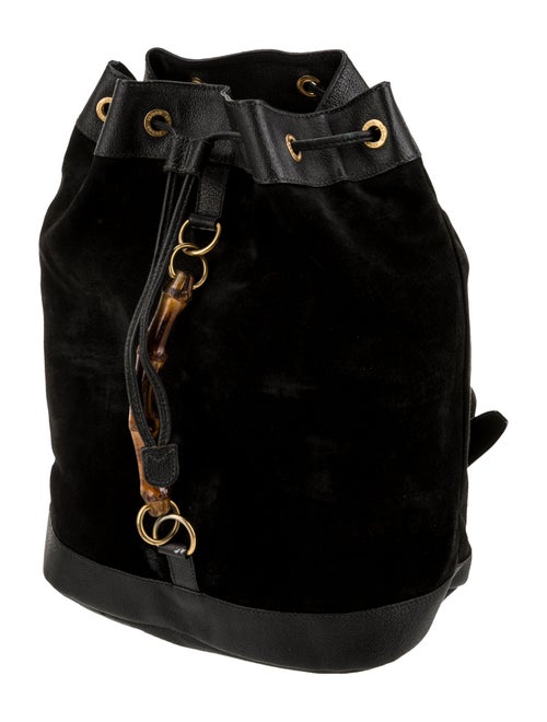 Gucci Bamboo Black Bamboo Nubuck