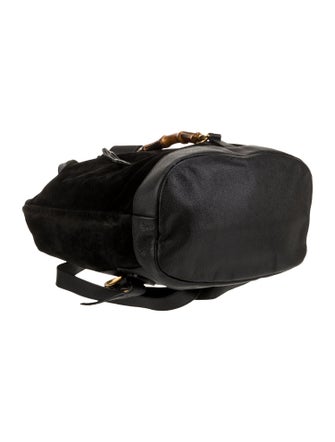 Gucci Bamboo Black Bamboo Nubuck