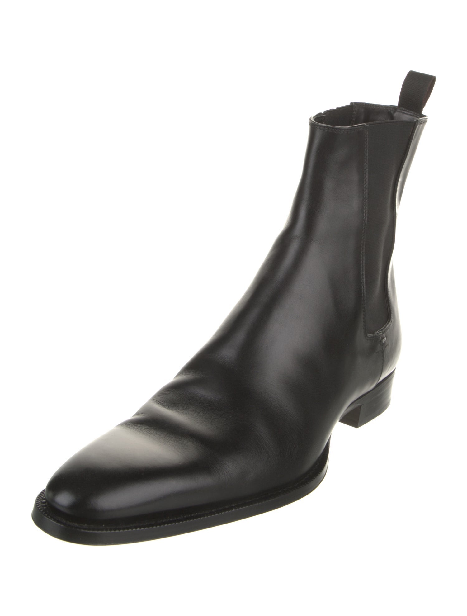 Gucci Leather Chelsea Boots