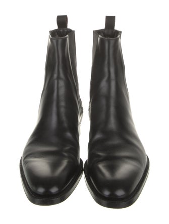 Gucci Leather Chelsea Boots
