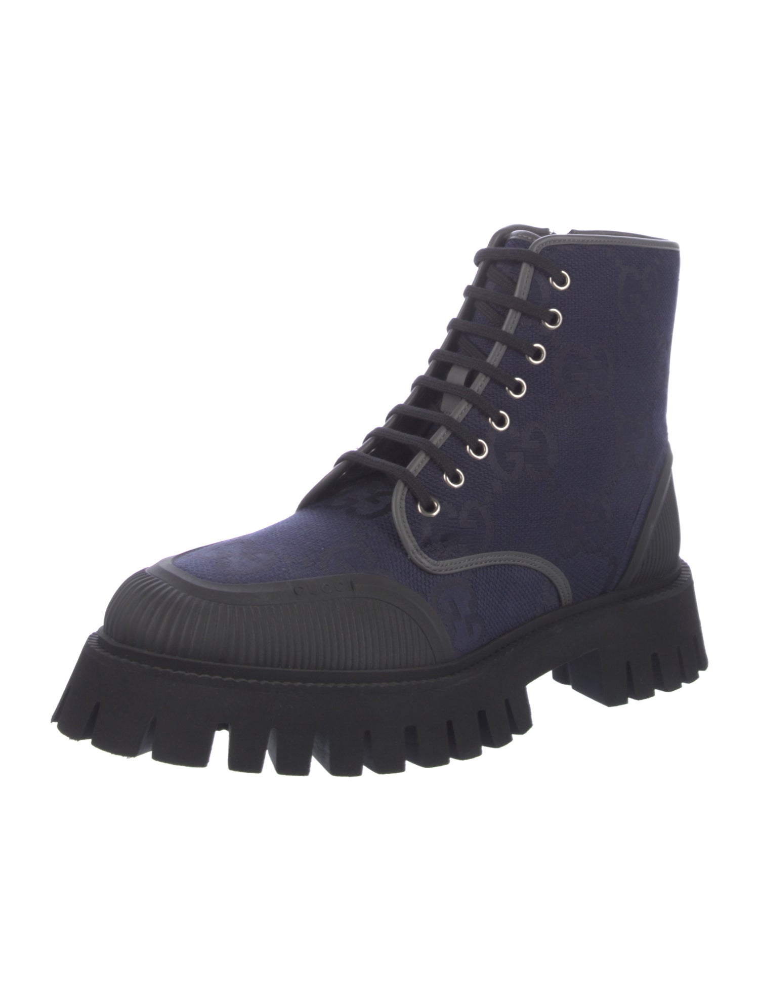 Gucci GG Canvas Canvas Hiking Boots