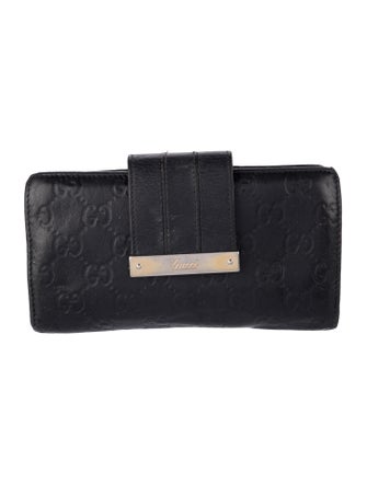 Gucci GG Supreme Leather Continental Wallet