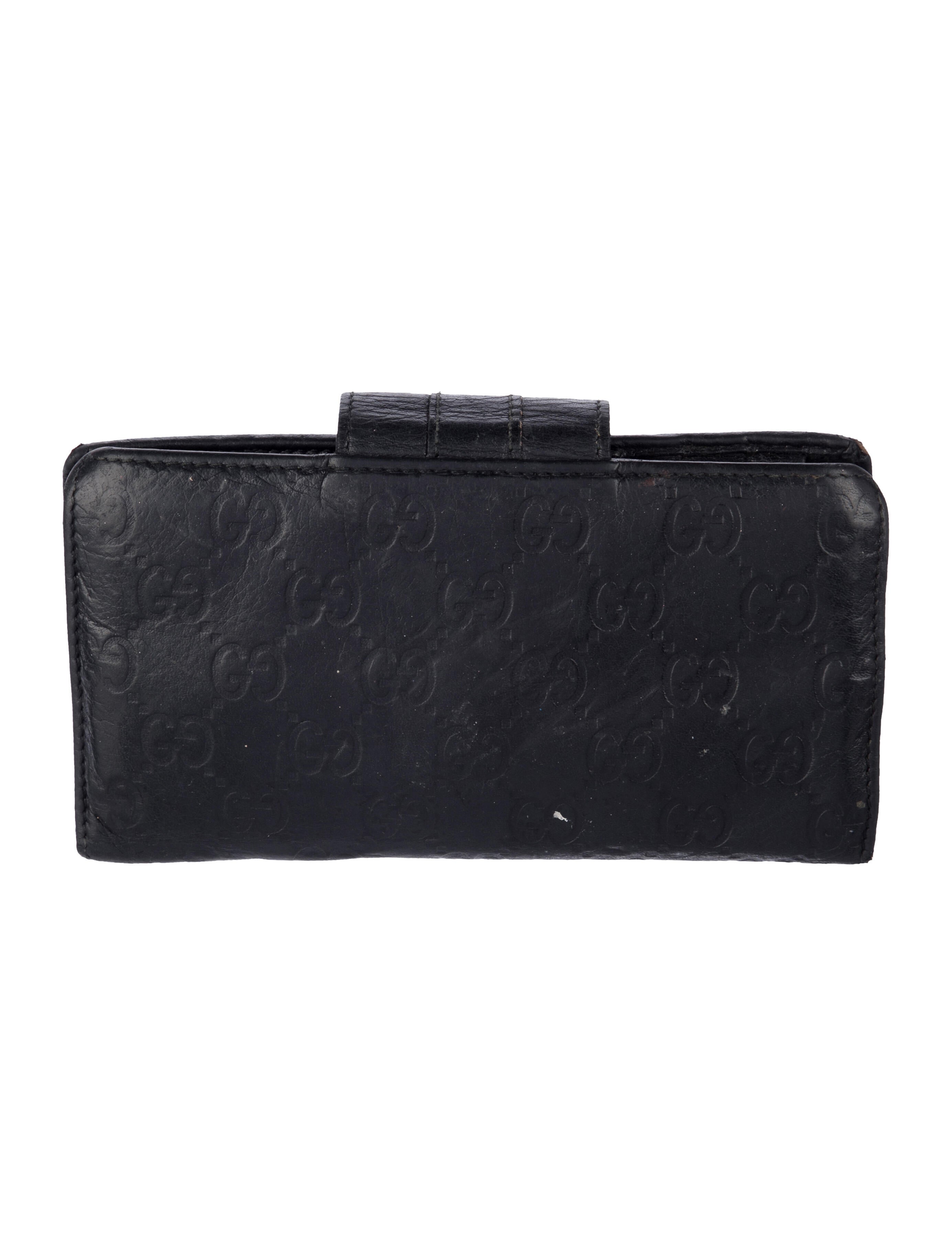 Gucci GG Supreme Leather Continental Wallet